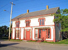 O'Dell House Museum in Annapolis Royal Canada